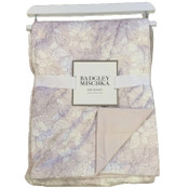Wholesale - All Over Floral Printed Mink on Mink Kids Throw Blanket Badgley Mischka C/P 30, UPC: 195010117715
